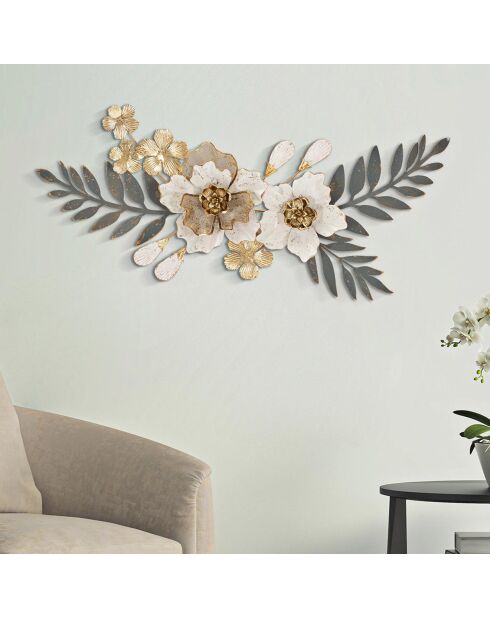 Panneau en fer Felix Grec multicolore - 92x9.5x45 cm