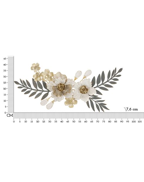 Panel de hierro multicolor Felix Grec - 92x9,5x45 cm