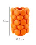 Vase Orange orange - 24x23.9x32.7 cm