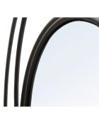 Miroir Foncé noir - 85x8x86 cm