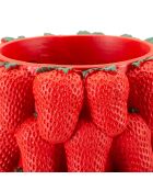 Vase Fraise rouge - 25x25x36.7 cm