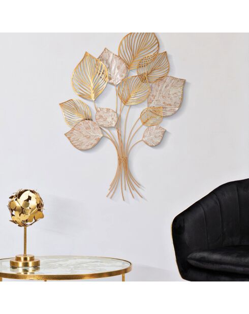 Panel de hierro multicolor Felix - 89x5x68 cm