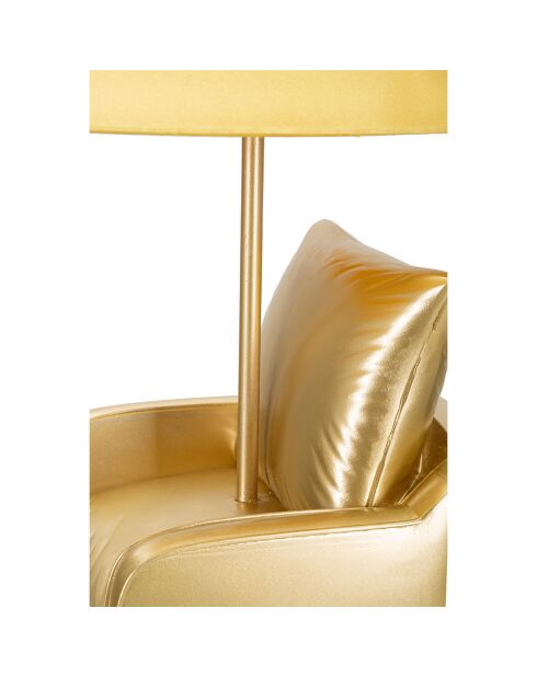 Lampe de chevet  dorée - 41.2x30.2x44.7 cm
