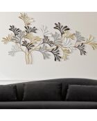 Panneau en fer Lixy multicolore - 133x9.5x73 cm