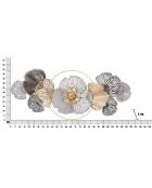 Panneau en fer Roxy multicolore - 134x9.5x59 cm