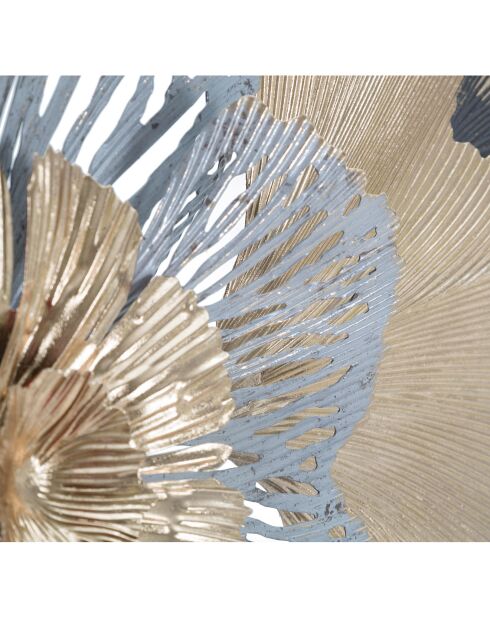 Panneau en fer Roxy multicolore - 134x9.5x59 cm
