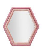 Miroir Mural Tony multicolore - 86x82x9 cm