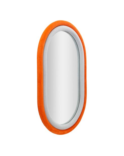 Miroir Orange multicolore - 86x67x9 cm
