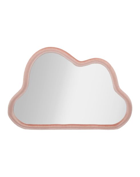 Miroir Mural Nuage rose - 96x67x7.5 cm