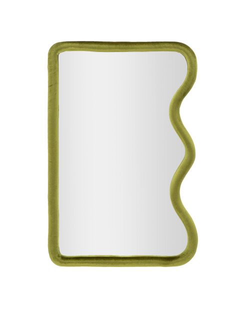 Miroir Mural Tod vert - 96x67x7.5 cm