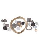 Panneau en fer Indry multicolore - 123x8x59 cm