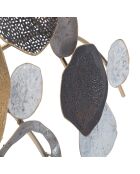 Panneau en fer Indry multicolore - 123x8x59 cm