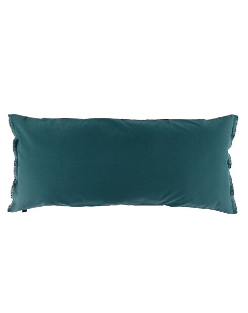 Pruisisch blauwe Bimini kussenhoes voor buiten - 45x100 cm