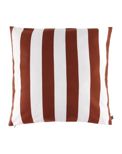 Housse de coussin Outdoor Riviera cuivre - 80x80 cm