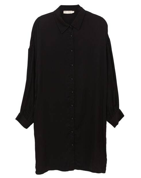 Robe Lou satinée noire