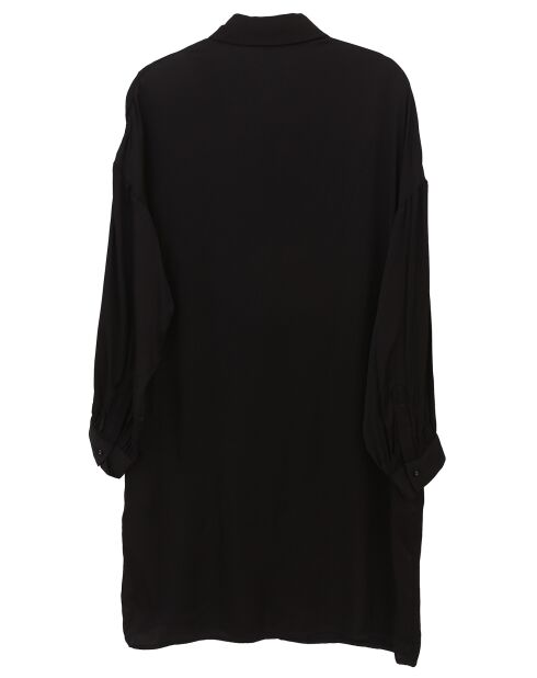 Robe Lou satinée noire