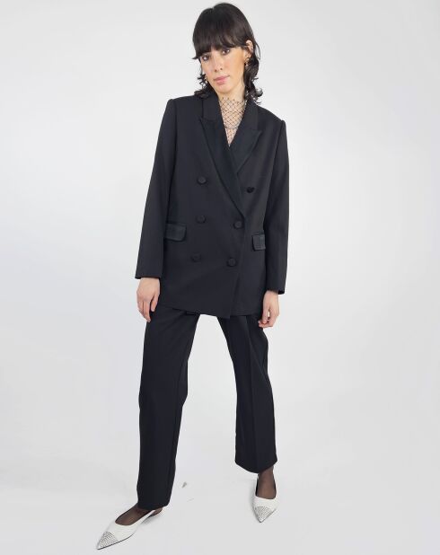 Pantalon droit Katou noir