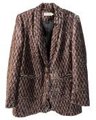 Veste en sequins Louna café