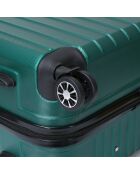 2 maletas 4 ruedas dobles Bari 55/65 cm verde caqui