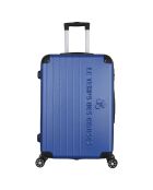 Valise Cabine 4 roues doubles Bari 55 cm bleue