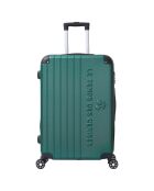 Valise Cabine 4 roues doubles Bari 55 cm vert kaki
