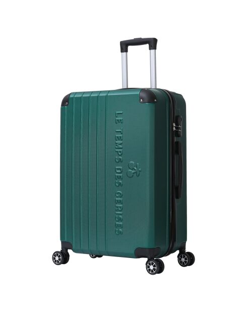 Valise Cabine 4 roues doubles Bari 55 cm vert kaki