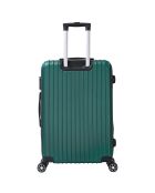 Valigia Bari Medium Stay con 4 ruote doppie 65 cm verde kaki
