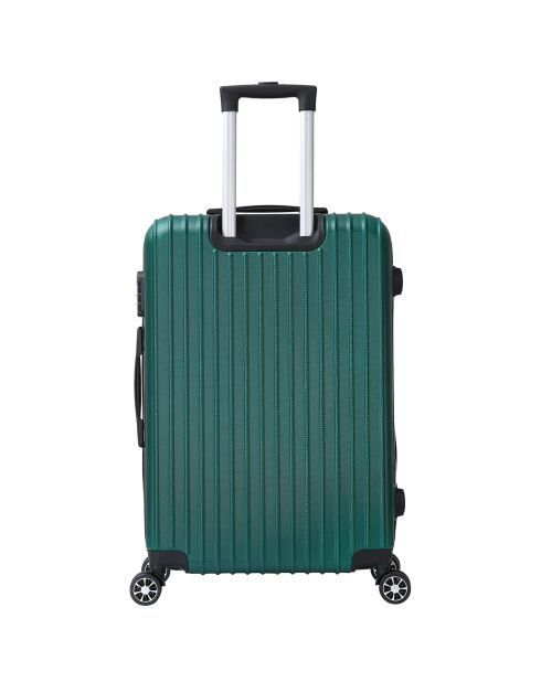 2 valigie 4 ruote doppie Bari 55/75 cm verde kaki