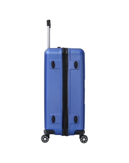 Valise Cabine 4 roues doubles Corsa 55 cm bleue
