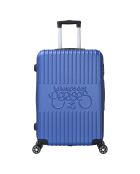 Valise Cabine 4 roues doubles Corsa 55 cm bleue