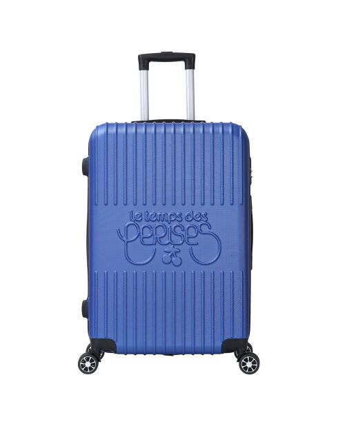 Valise Cabine 4 roues doubles Corsa 55 cm bleue