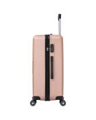 Valise Moyen Séjour 4 roues doubles Corsa 65 cm dorée