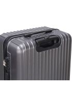 Valise Cabine 4 roues doubles Corsa 55 cm gris foncé