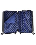 Valise Cabine 4 roues doubles Corsa 55 cm gris foncé
