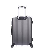 Valise Cabine 4 roues doubles Corsa 55 cm gris foncé