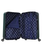 Valise Cabine 4 roues doubles Corsa 55 cm vert kaki