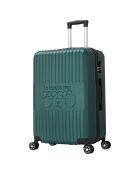 Valise Cabine 4 roues doubles Corsa 55 cm vert kaki