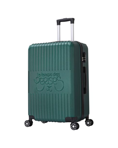 Valise Cabine 4 roues doubles Corsa 55 cm vert kaki