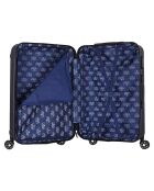 Valise Cabine 4 roues doubles Java 55 cm noire