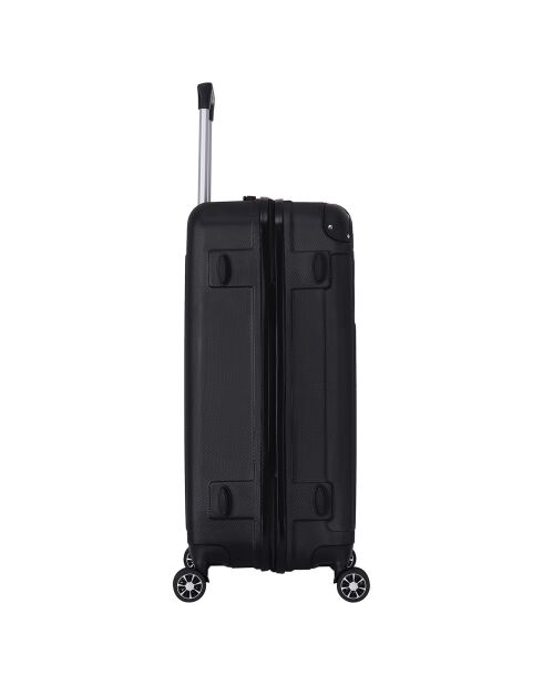 Valigia da cabina Java 4 doppie ruote 55 cm nera