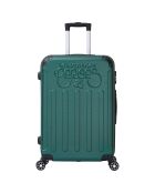 Valise Cabine 4 roues doubles Java 55 cm vert kaki