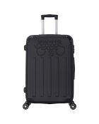 Valise Moyen Séjour 4 roues doubles Java 65 cm noire