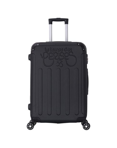Valise Moyen Séjour 4 roues doubles Java 65 cm noire