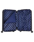 Valise Moyen Séjour 4 roues doubles Java 65 cm noire