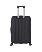 Valise Moyen Séjour 4 roues doubles Java 65 cm noire