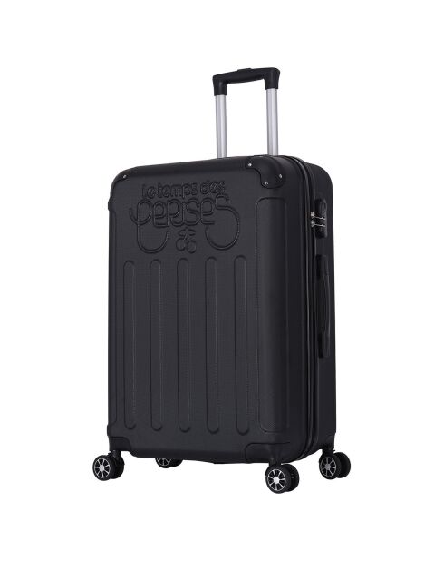 Valise Moyen Séjour 4 roues doubles Java 65 cm noire