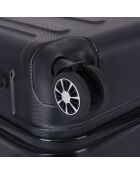 2 maletas dobles Java de 65/75 cm negras con 4 ruedas