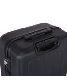 2 maletas dobles Java de 65/75 cm negras con 4 ruedas