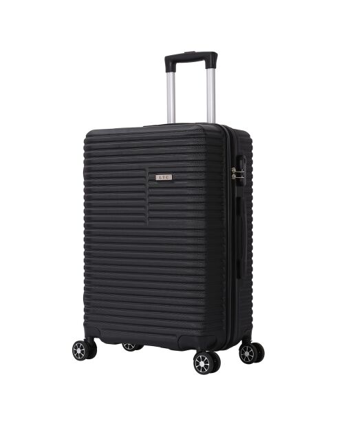 Valise Cabine 4 roues doubles Vera 55 cm noire
