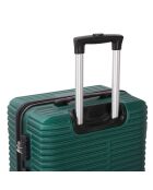 Valise Cabine 4 roues doubles Vera 55 cm vert kaki